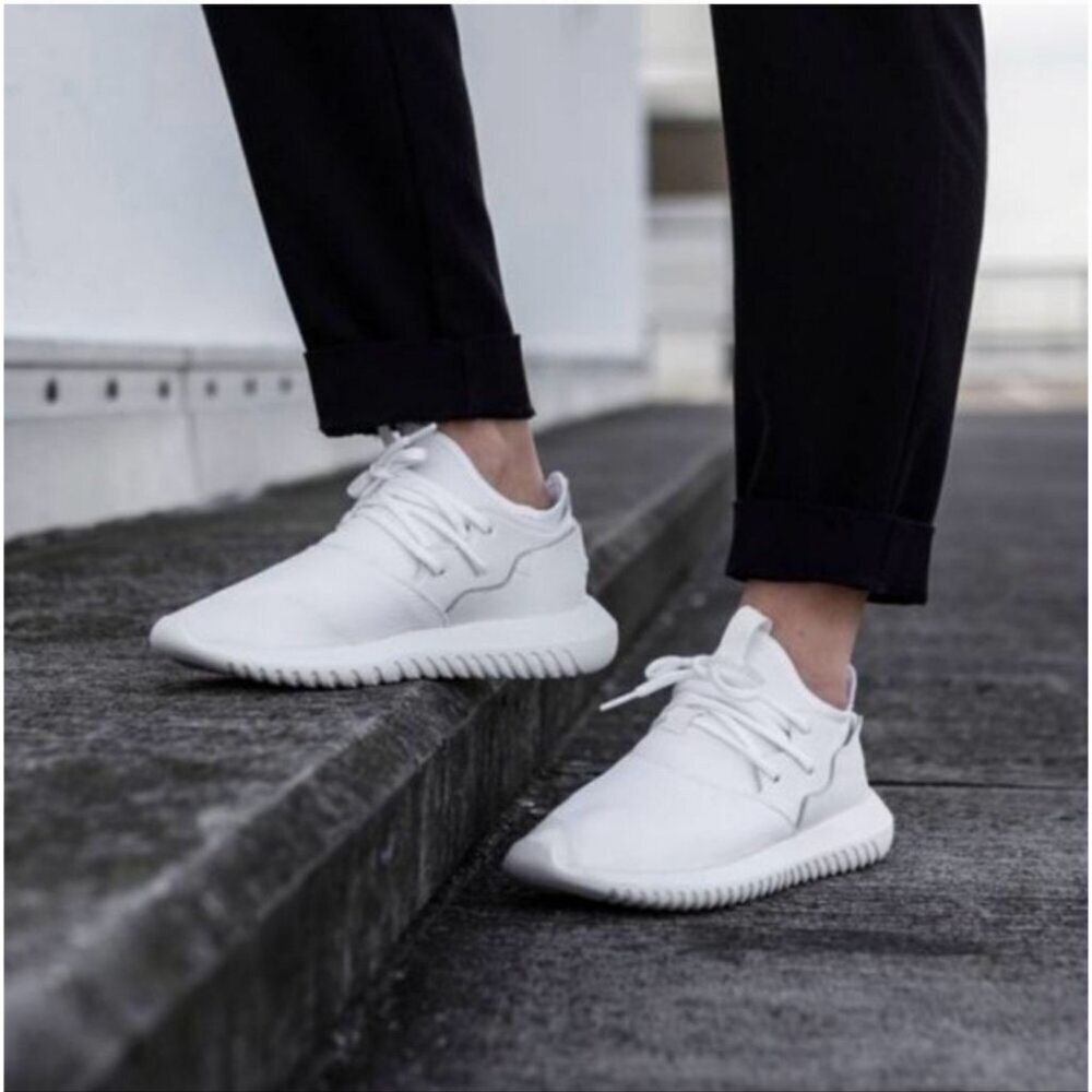 adidas Women's All-White Low Profile Sneakers